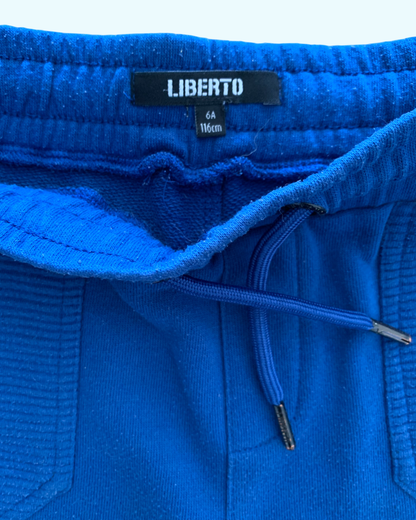 Short garçon bleu - 6 ans