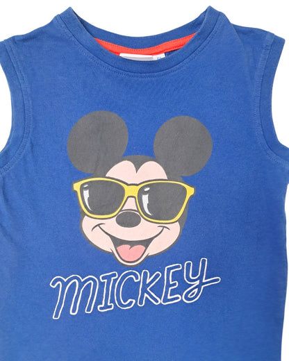 Débardeur garçon Disney bleu – 6 ans – Mickey