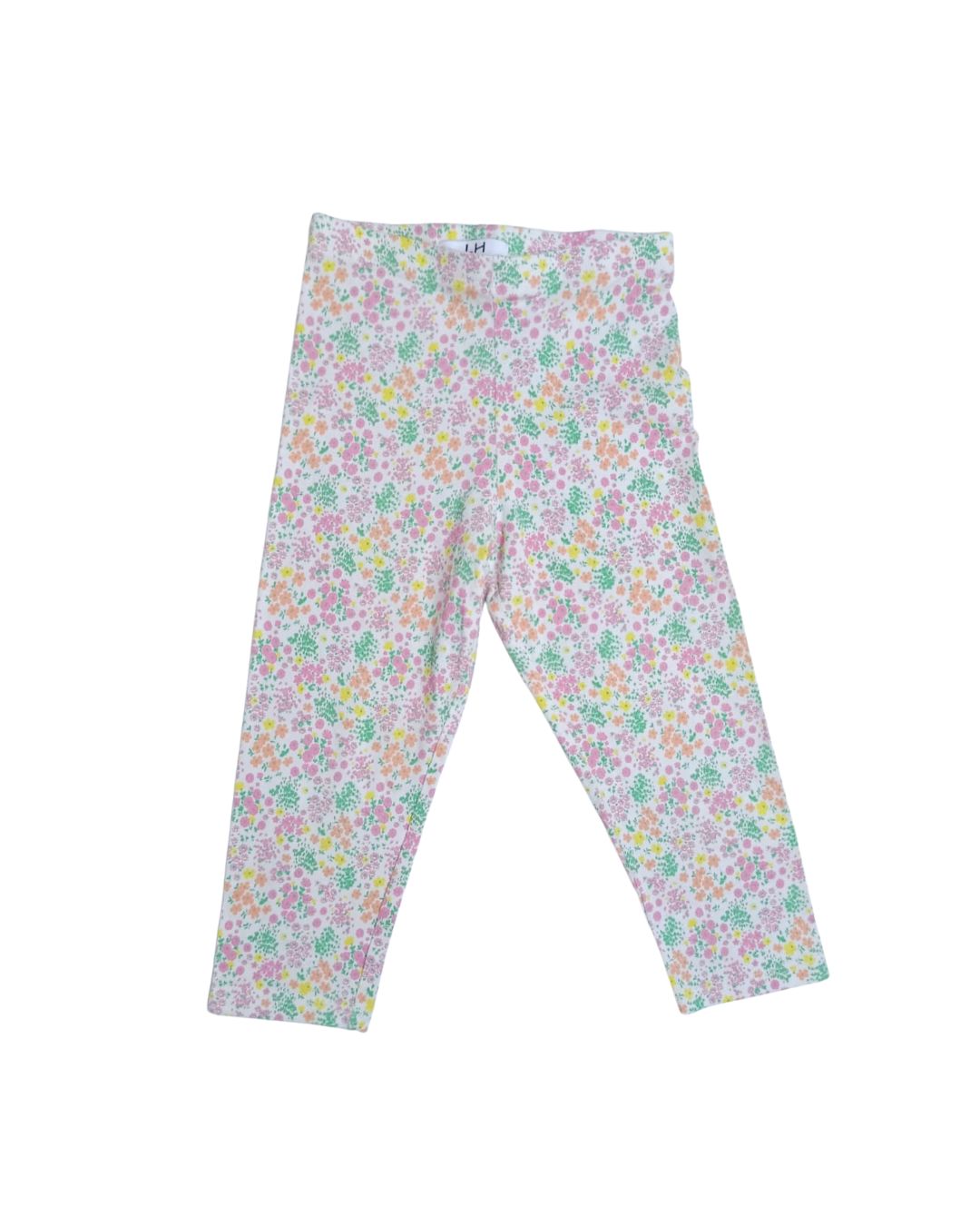 Legging fille LA HALLE multicolore – 8 ans – imprimé fleuri
