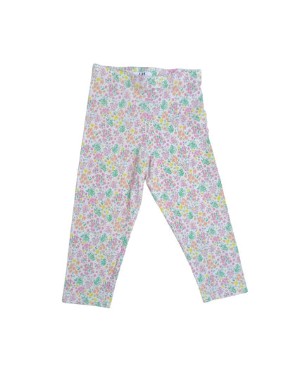 Legging fille LA HALLE multicolore – 8 ans – imprimé fleuri