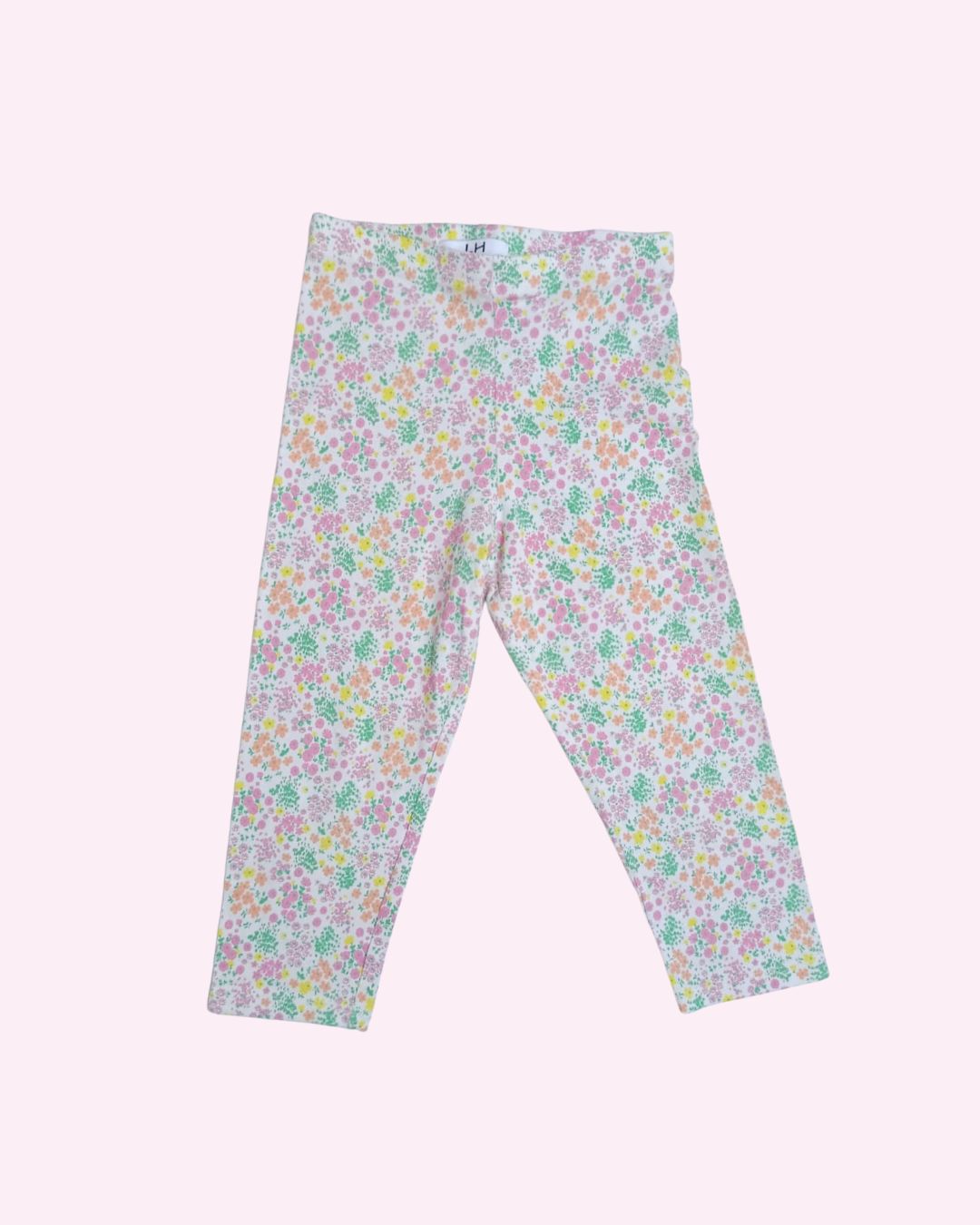 Legging fille LA HALLE multicolore – 8 ans – imprimé fleuri