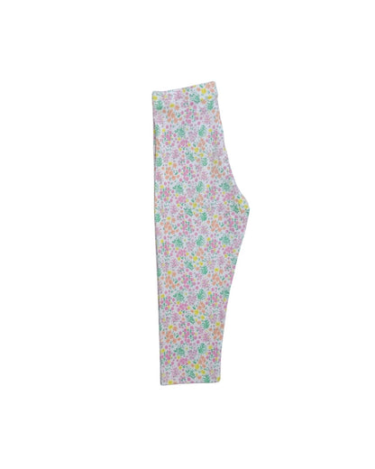 Legging fille LA HALLE multicolore – 8 ans – imprimé fleuri