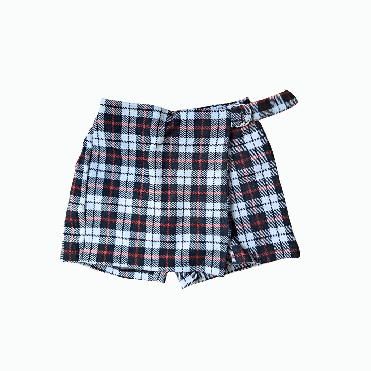 Short jupe carreaux – 5 ans – imprimé tartan