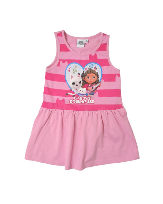 Robe rose Gabby Chat - 3 ans
