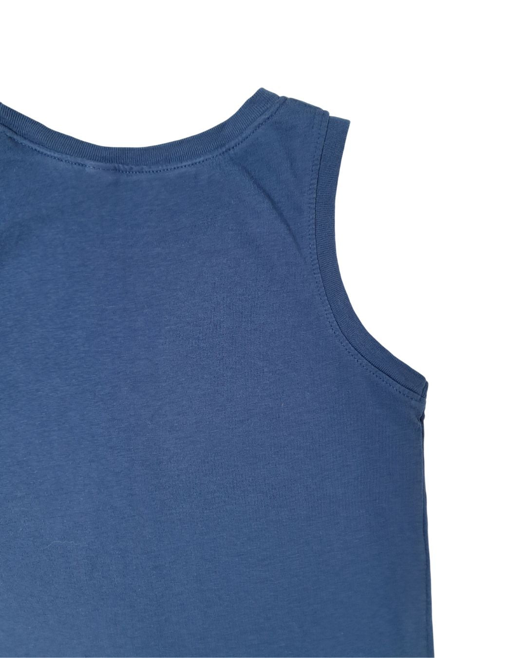 Débardeur garçon OKAIDI bleu marine – 4 ans – imprimé coloré