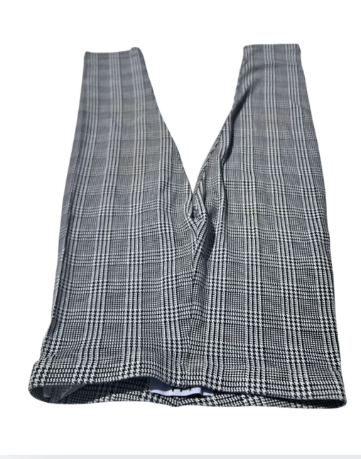 Legging fille LA HALLE noir et blanc – 4 ans – motif carreaux