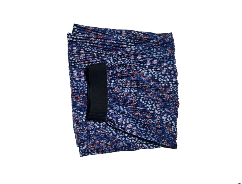 Jupe fille ONLY bleu - 5/6 ans - imprimé fleurs