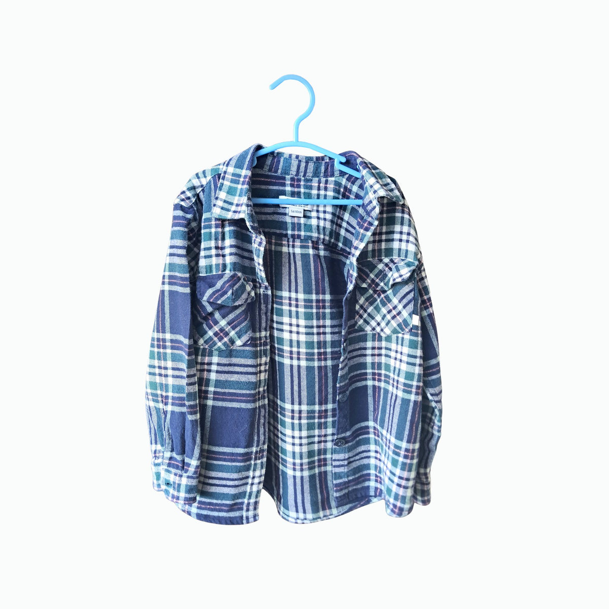 Chemise  CREEKS  bleu – 5 ans – à rayures