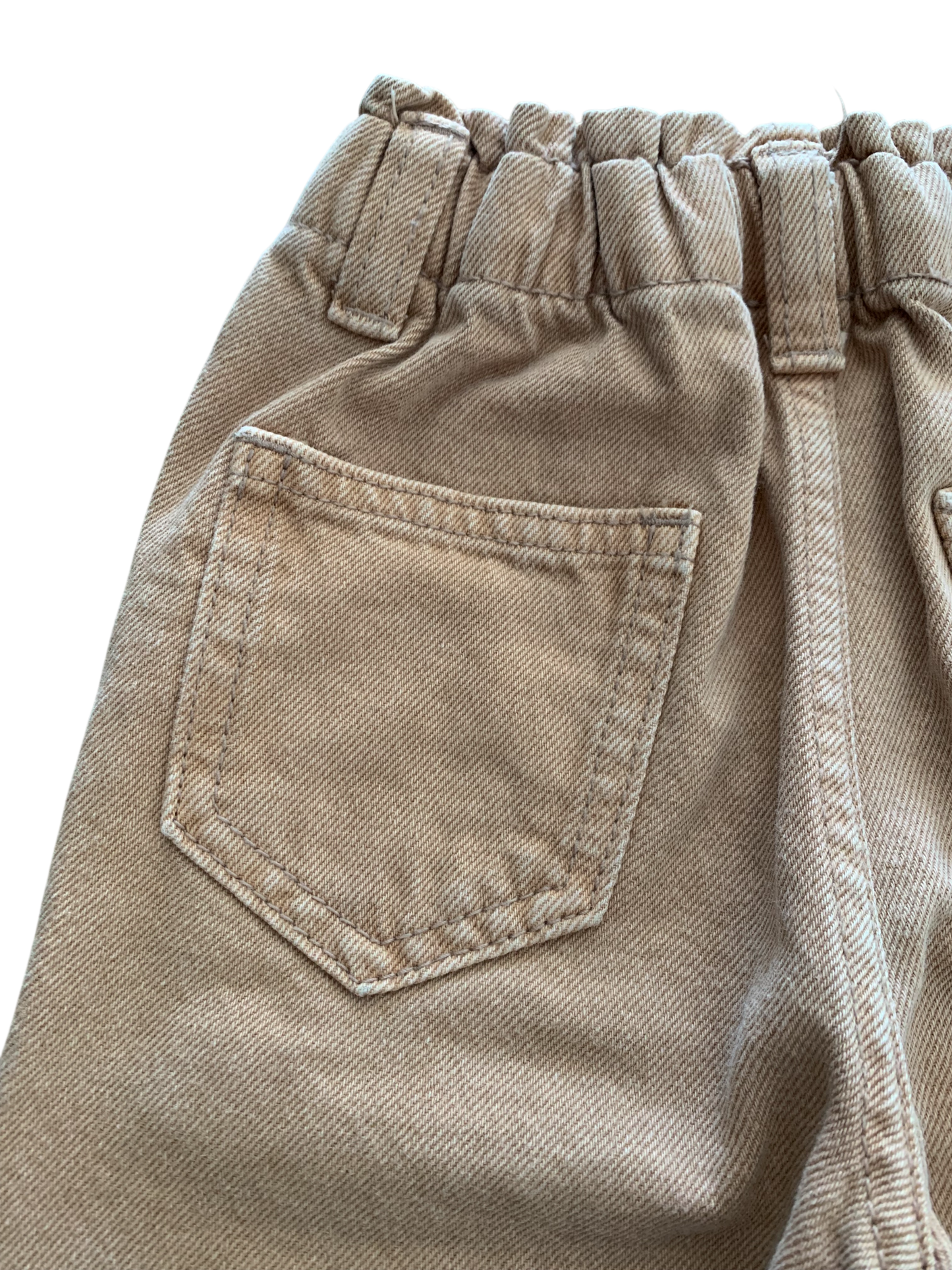 Pantalon fille beige - 4 ans