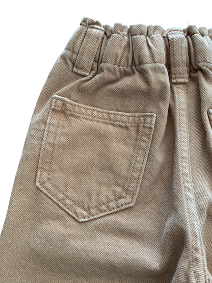 Pantalon fille beige - 4 ans