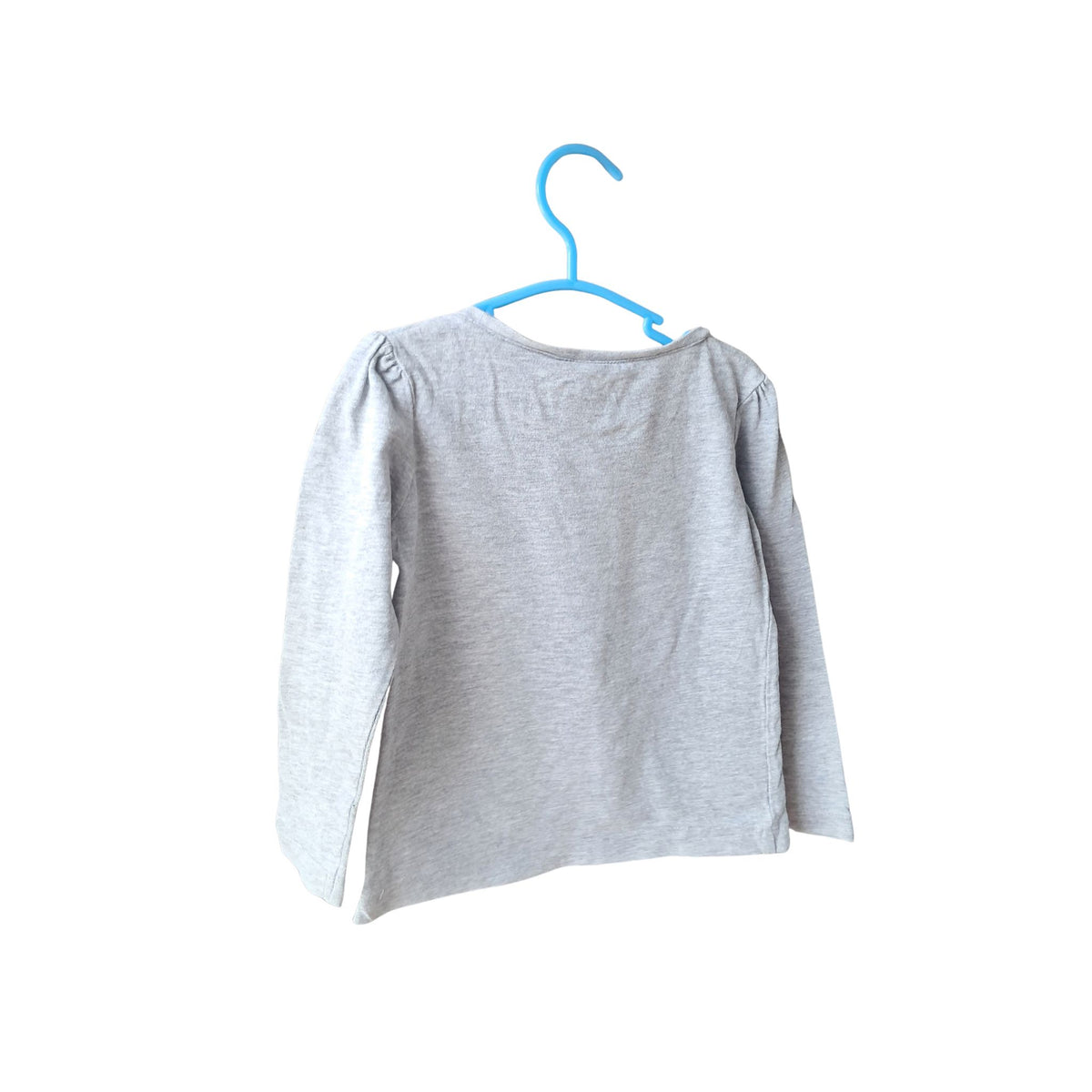 T-shirt manche longue PALOMINO gris – 92 cm – Girls fun