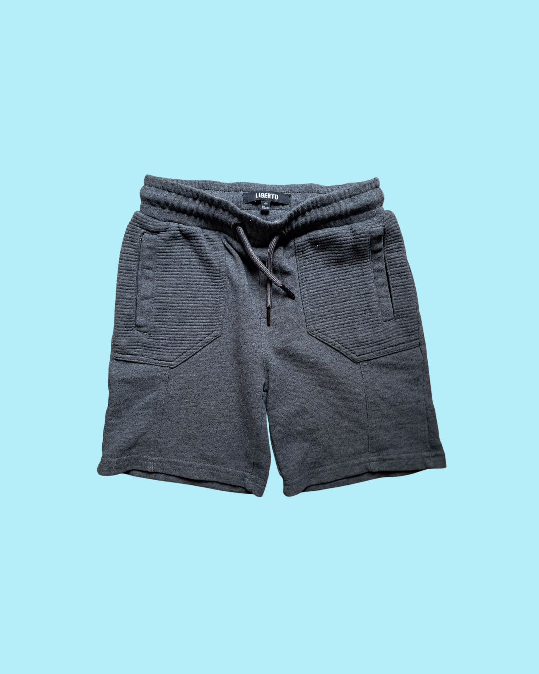 Short garçon gris - 6 ans
