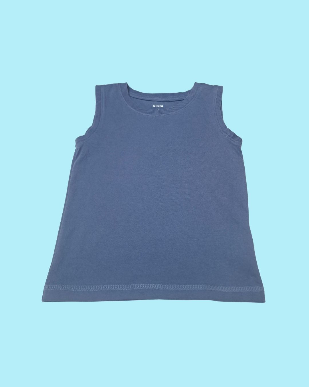 Débardeur  garçon  KIABI  bleu – 4 ans – uni