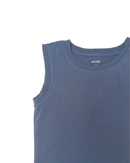 Débardeur  garçon  KIABI  bleu – 4 ans – uni