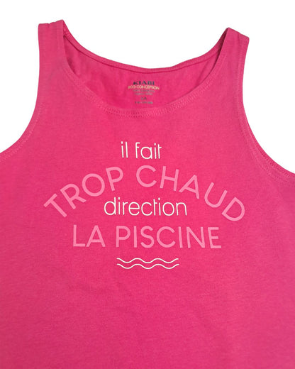 Débardeur fille KIABI rose – 6 ans – Direction la piscine