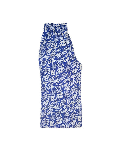 Ensemble fille LA HALLE bleu – 4 ans – imprimé fleuri