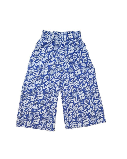 Ensemble fille LA HALLE bleu – 4 ans – imprimé fleuri