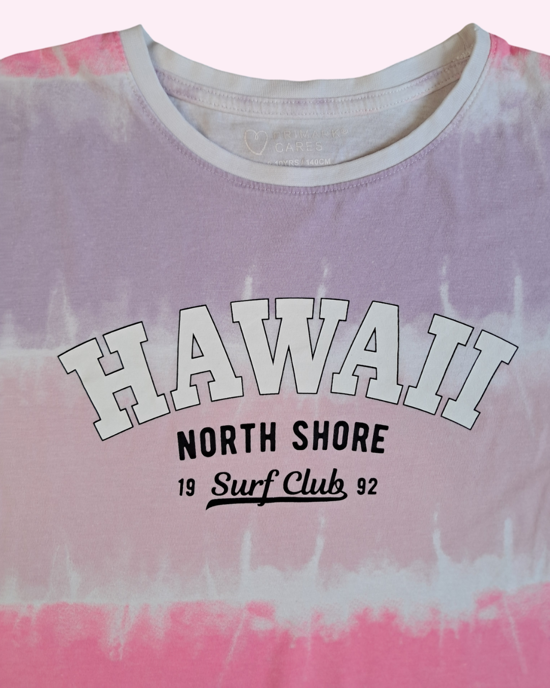 Tee-shirt fille rose - 9/10 ans