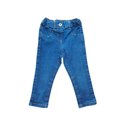 Pantalon KIABI bleu – 24 mois – Imitation jeans