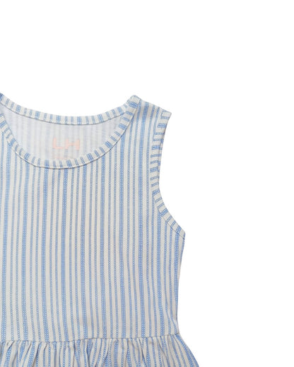 Robe fille LA HALLE bleu – 5 ans