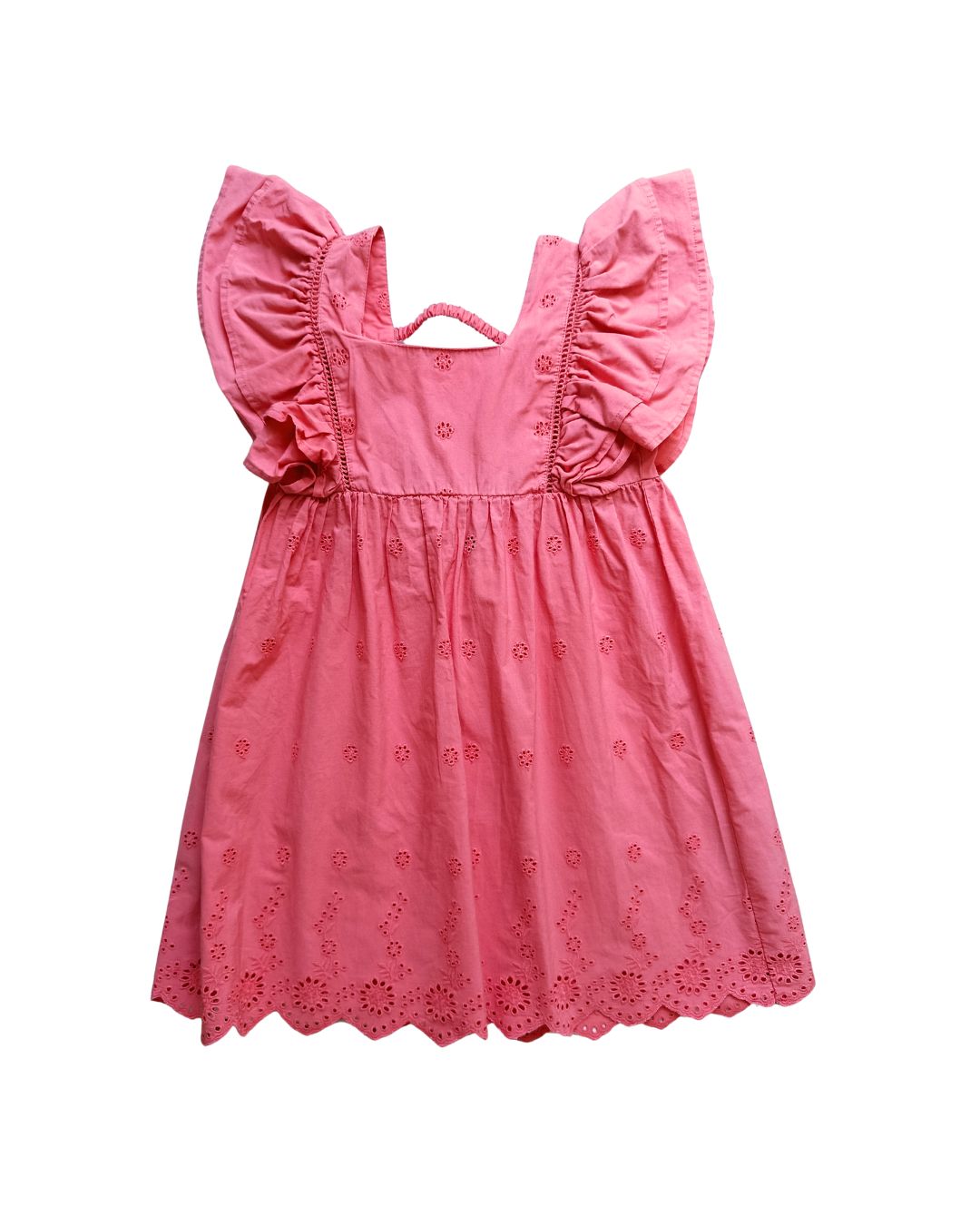Robe fille KIABI rose corail – 6 ans