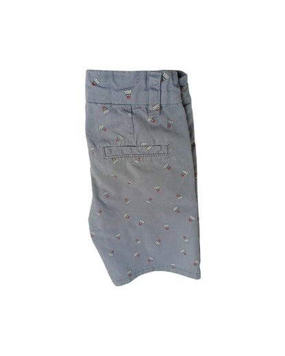 Short garçon KIABI bleu gris – 4 ans – imprimé badminton