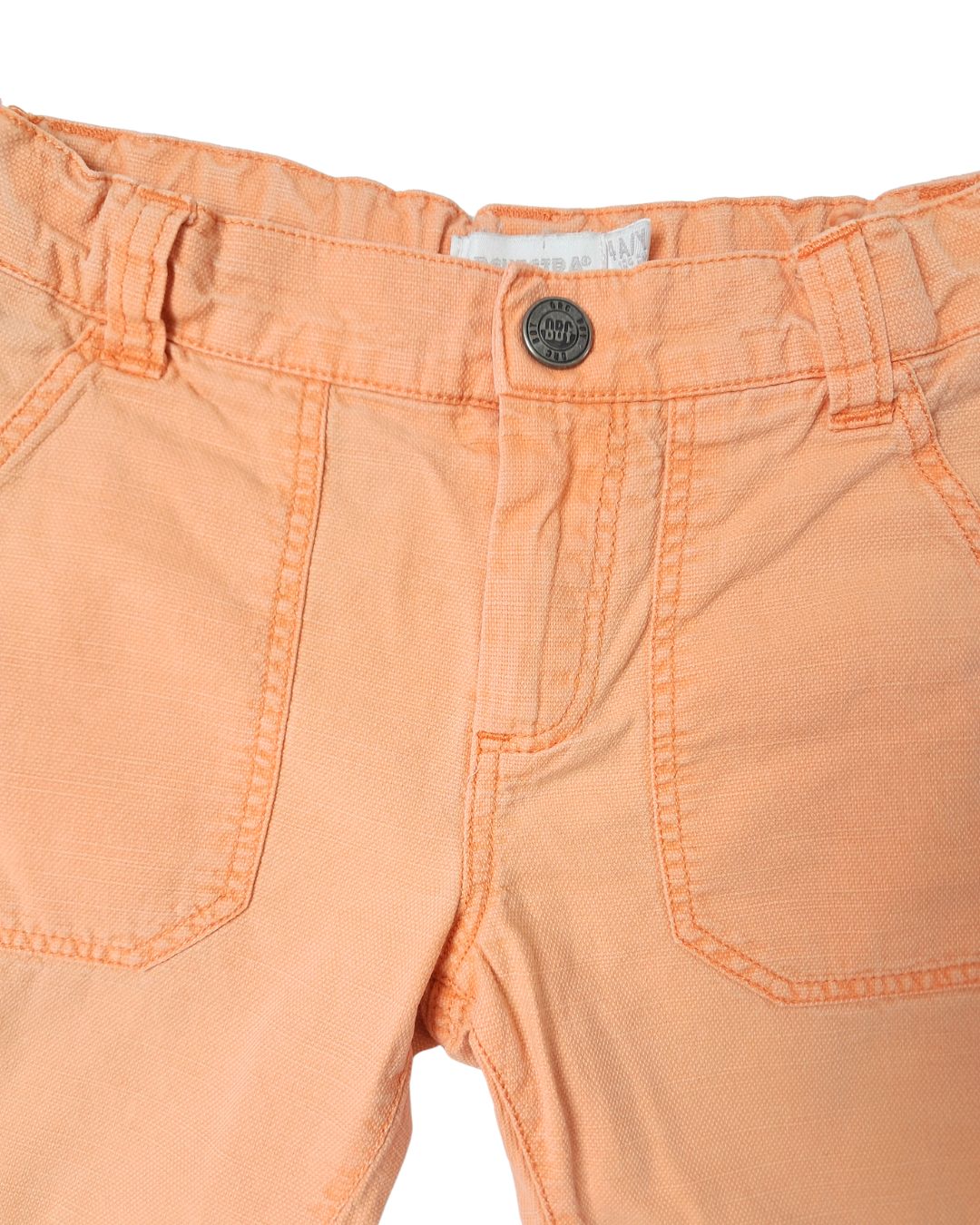 Short garçon orange – 4 ans – coton