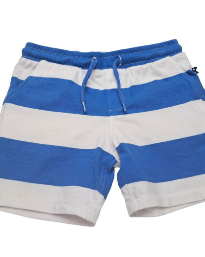 Short  garçon  OKAÏDI  bleu et blanc – 4 ans – rayures