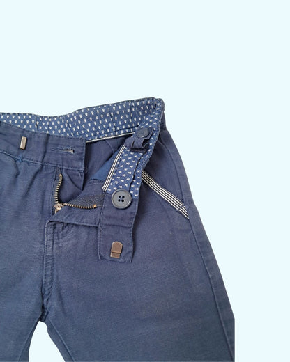 Short garçon FRANCHISE Z  bleu marine – 4 ans