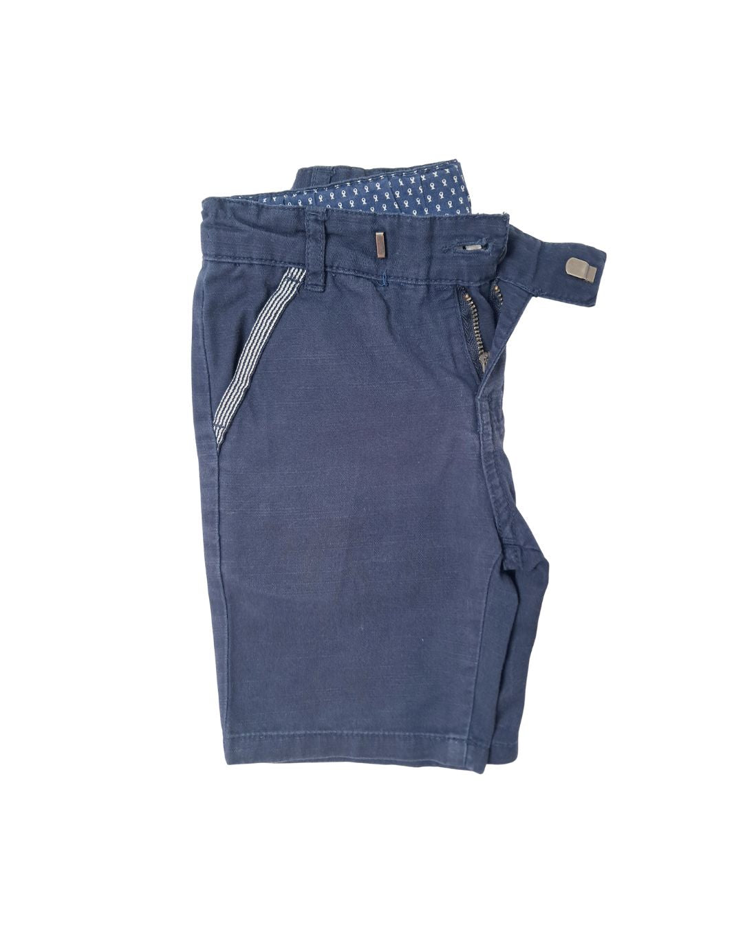 Short garçon FRANCHISE Z  bleu marine – 4 ans