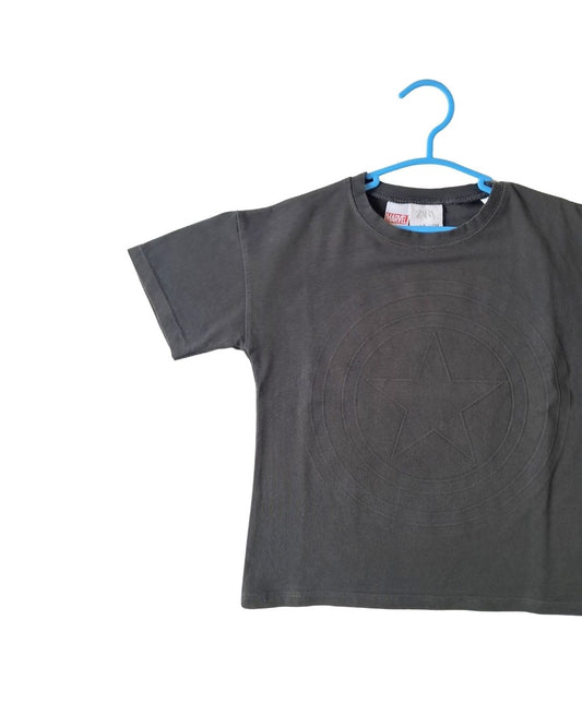T-shirt garçon ZARA noir – 4/5 ans – Marvel