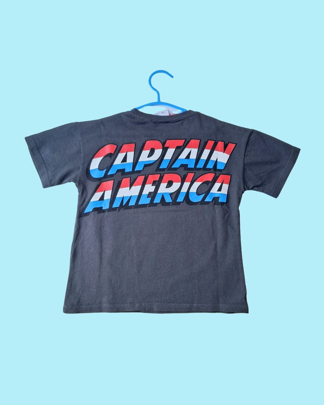 T-shirt garçon ZARA noir – 4/5 ans – Marvel