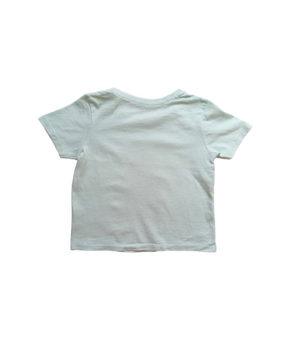 T-shirt fille PRIMARK vert eau – 4-5 ans – Palm Springs