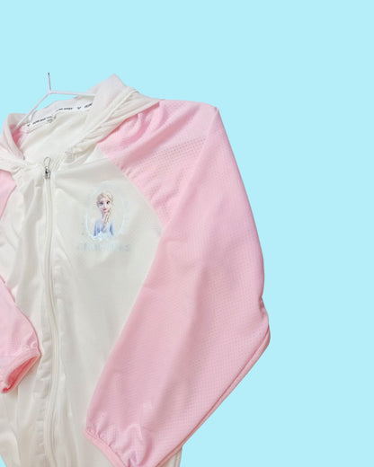 Veste fille rose – 10 ans – Reine des Neiges